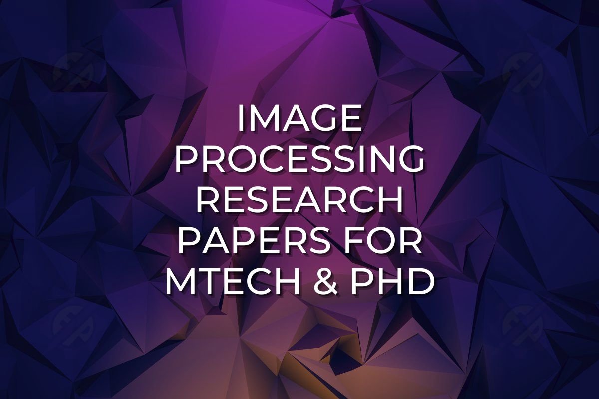 image processing research papers latest